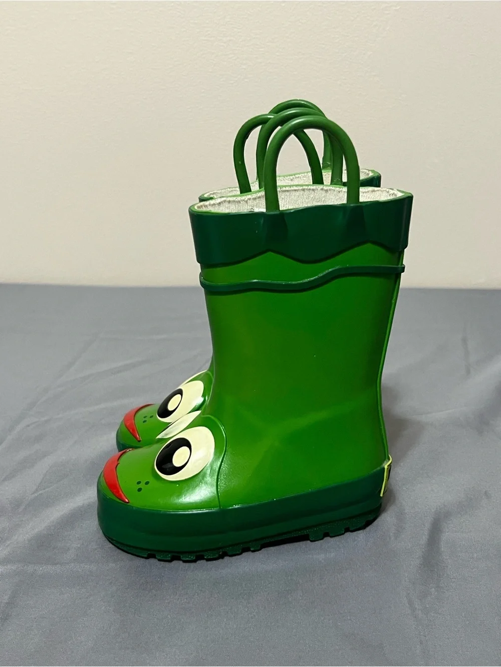 Western Chief Kids Rain Boots Sz 5 Green Froggie
